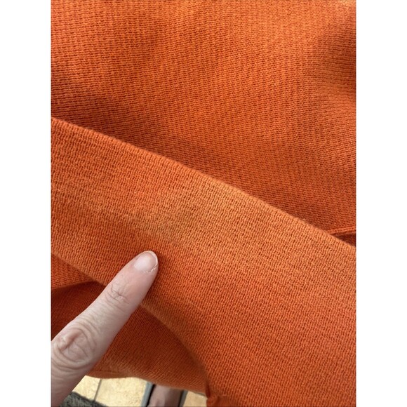 Maeve Anthropologie Cheri Longline Cardigan Sweater Blazer Orange X-Large - Picture 10 of 10